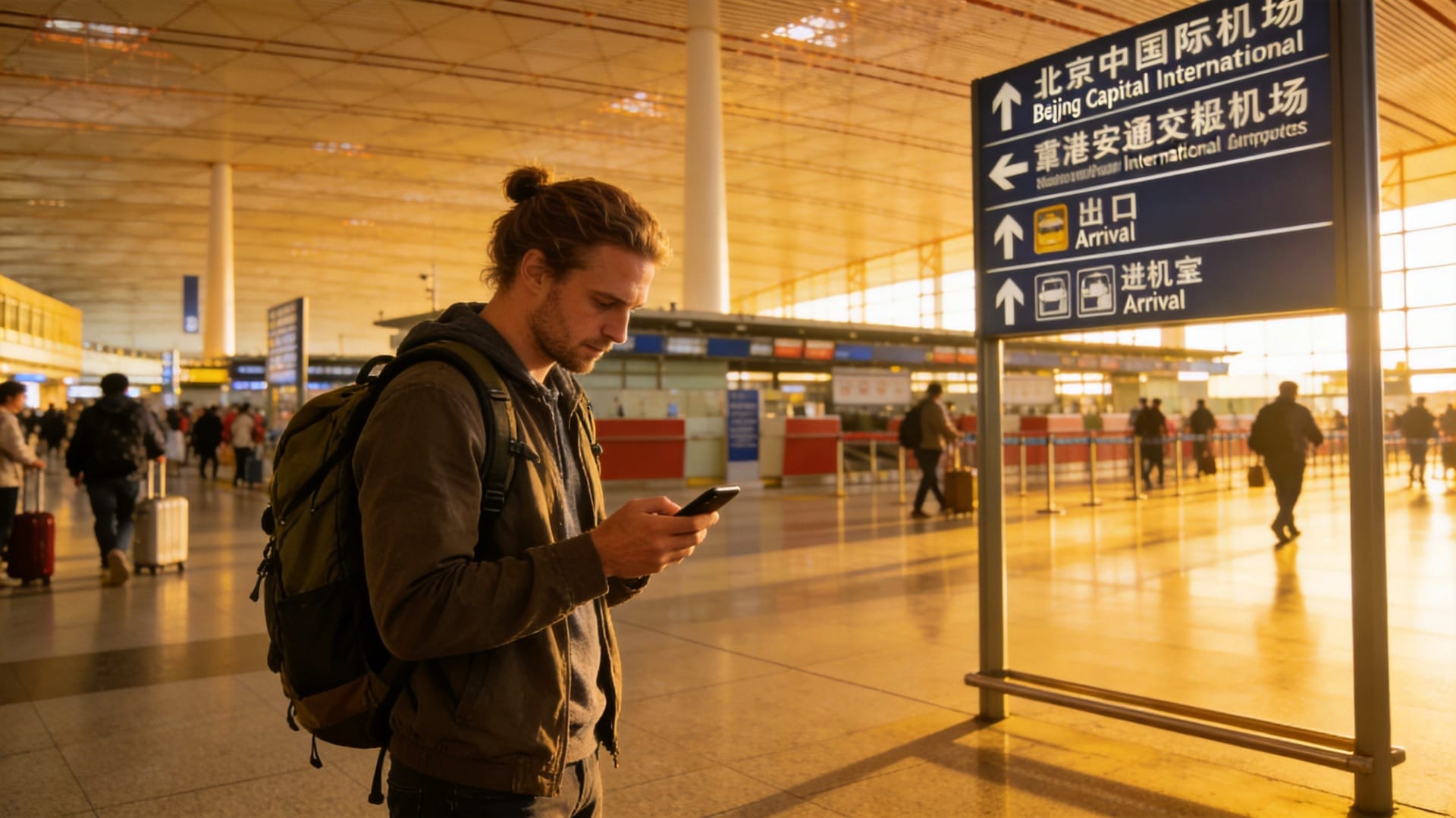 First Time in China
